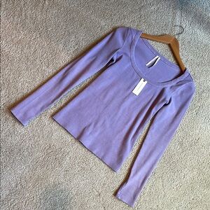Elegant Lavender Women's Top
